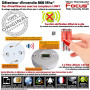 MD 240R Détection Feu 868 MHz Appartement Système Connecté Maison Sonde Ethernet Température SmartPhone Protection Fil MD-240R C