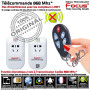 FOCUS Meian Cave Garage Connecté ORIGINAL Transmission Pièces Système 868MHz Panique Sécurité Codée Bouton PB-403R Domotique Pro