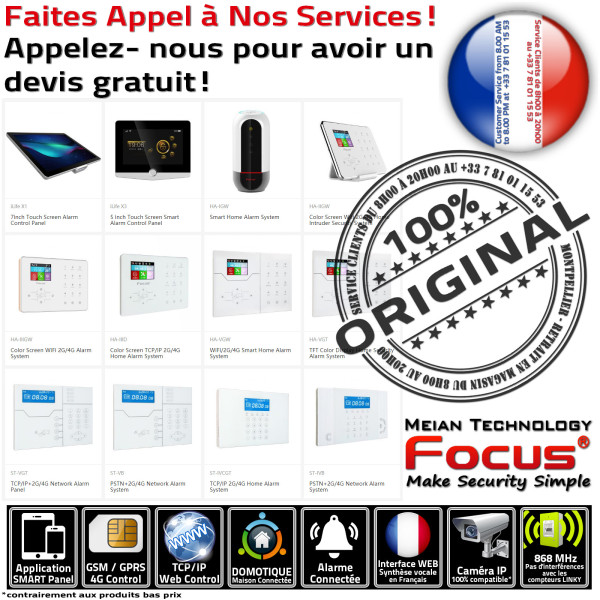 Prix Vente Achat Pose Caméra Rép Tarif GSM Surveillance Vidéo Professionnel Alarme Maintenance a2p Devis Remplacement Installati