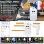 Appareil Connecté PL-508R Domotique Connectée Protection Application contrôle Maison Téléphone Centrale Module Alarme Prise