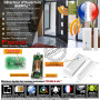 Garage PACK HA-VGT Local Centrale FOCUS Alarme Professionnel SmartPhone Ethernet Appartement Meian SIM Connectée GSM 868MHz Rése