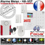 F1 Système FOCUS HA-VGT Meian 3G Connectée Capteur Maison 4G Présence Appartement Protection Alarme ORIGINAL Centrale GSM Fenêtr