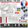 Chalet PACK Meian ST-VGT Connecté Détection 868MHz Contrôle Mouvements Entreprise Connectée Sirène ORIGINAL FOCUS Alarme Central