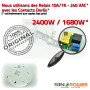 Micro Capteur Radar SINOPower de Détection Alarme Passage Personne Détecteur Basse Automatique Présence HF Interrupteur Électriq
